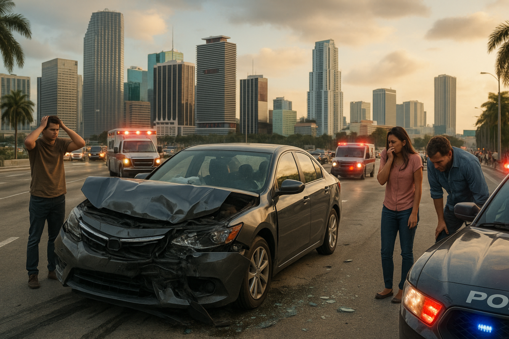 abogado adecuado de lesiones por accidente automovilístico en Miami