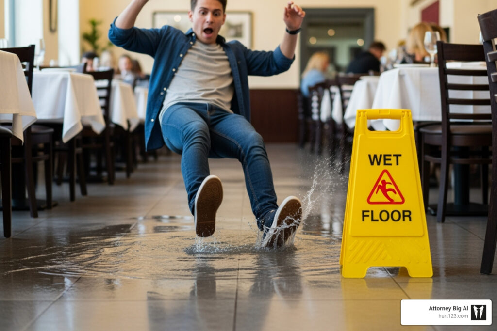 Slip and Fall at a Restaurant? Here’s How a Lawyer Can Serve Justice